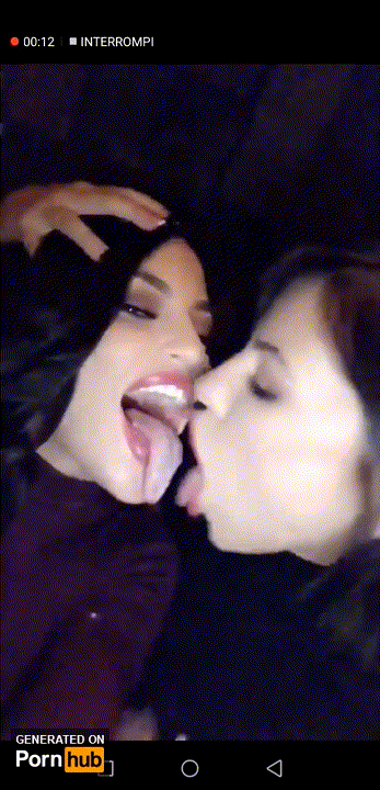 Lesbian Tongue Suck Gif Animated - Long Tongue And Tongue Kissing Porn Gif | Pornhub.com