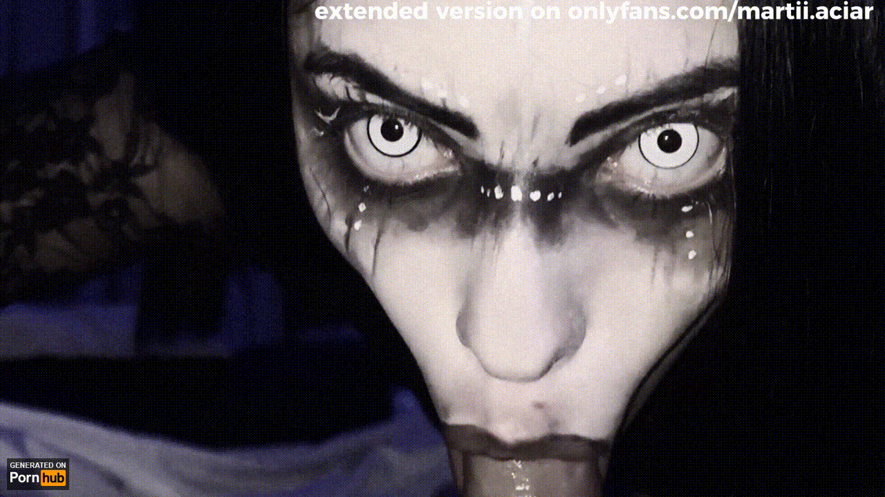 Creepy peeking gif