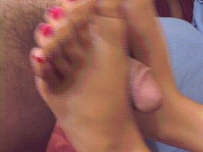 #feet #footjob #pink gif