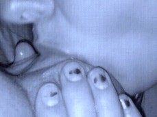 Deepthroat And Ball Squeezing In My Vid " Black And Blue Balls..." gif