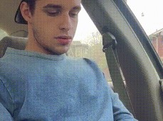 cum in the car gif