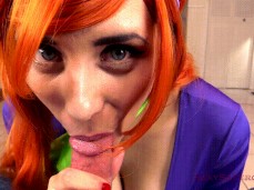 #cosplay #cum-mouth gif
