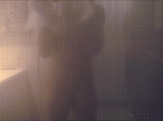 Stepping out of the shower gif