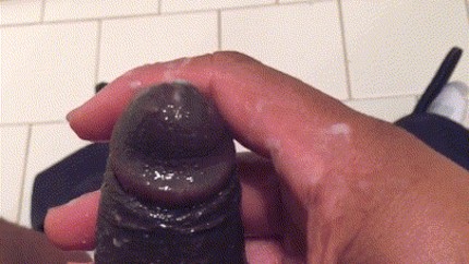Small Black Cocks - Cum Covered Small Black Dick Gay Porn Gif | Pornhub.com