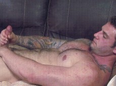Straight Army Hunk Jerks his Cut Cock 0733 3 gif