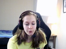 Gamer girl tries to play while getting fucked gif