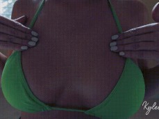 #big boobs #bikini #perfect tits gif