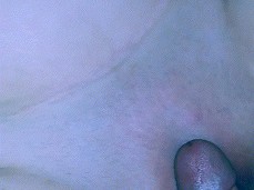 Clit teasing with dick gif