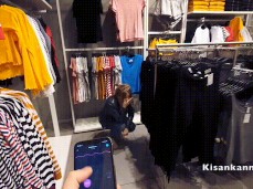 Shopping in public with vibrator 2 gif