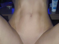 AMAZING, Tight, Fitness babe with nice shaved pussy riding a big dick! gif