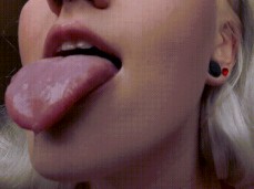 #drool #long tongue gif