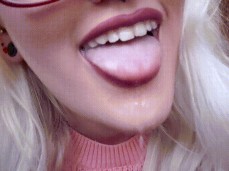 #mouth #tongue fetish gif