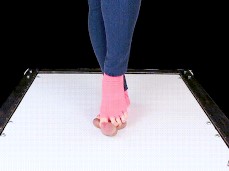 toeless sock trample gif