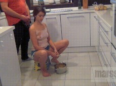 MarssyX - Piss and cook gif