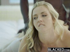 BLACKED Stunning Blonde Karla Kush Takes Massive  Cock gif