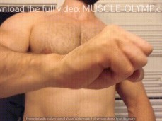 Musclegod Gets Hot and Sweaty! (Trailer 1) 0223 2 gif