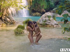 VIXEN Vacations are for Threesomes gif