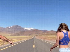 Blowjob on the way to nowhere gif