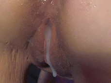 Cum Dripping from pussy creampie gif