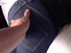 Jeans Ass Worshship gif