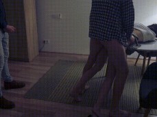 Gets Fucked by Two Men gif