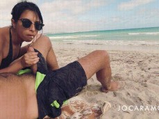 My Wife Sucks Off Some Guy on the Beach gif