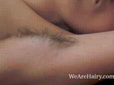 Gorgeous Hairy Armpits Upclose gif