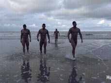Naked muscular football 0651 5 beach gif