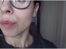 CUTE  WITH GLASSES LOVES JIZZ gif