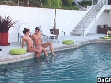 Tori  and friend getting ready to skinny dip 03 gif