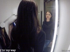 little caprice changing gif