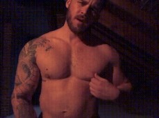 Matthew Camp 0125  hot chest; horny look gif