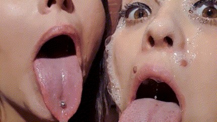 Open Mouth Group Porn - Double Open Mouth Spit Whore Porn Gif | Pornhub.com
