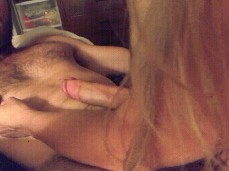 Finger in Ass makes him Bust all over Himself! (SLOPPY BLOWJOB) CrazyAss6 gif