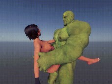 Hulk Fucking 3D Test gif