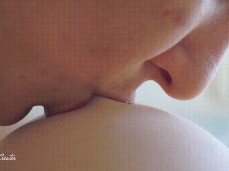 Nipple sucking and nipple licking gif