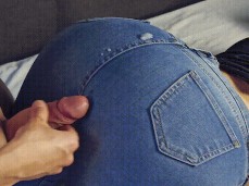 cum on jeans gif