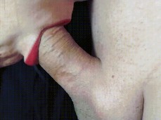 Her first blowjob gif