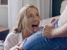 licking the cock gif