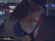 Jill Kassidy  in the air at the park gif