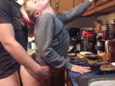 Wife Gets Fucked In The Kitchen gif