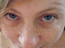 Gorgeous freckled beauty gif
