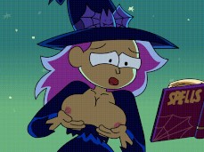 Witch boobs gif