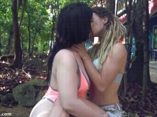 lesbian kiss gif