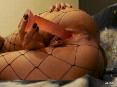 hot dildo orgasm contractions gif