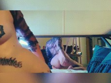 Hot Ass Tease Tattooed gif