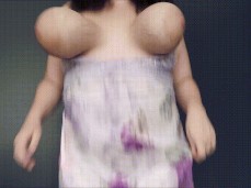 jumping boobs gif