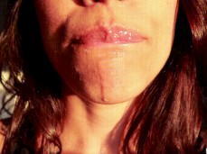 licking lips gif