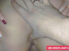 BIG DICK FUCKING MY BIG ASS IN AMATEUR HOME MADE VIDEO- Part 94 - Marthabullles gif