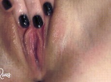wet pussy close up masturbation gif